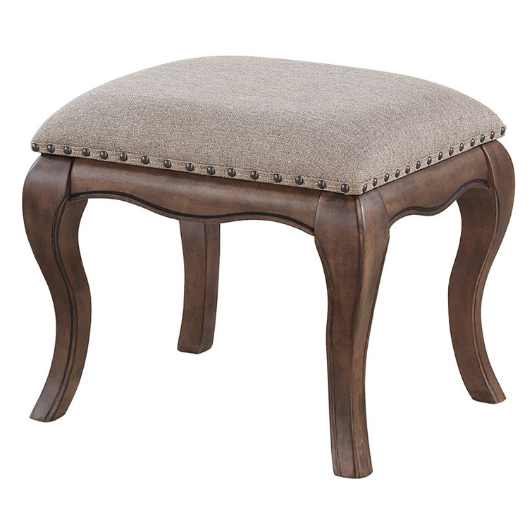 Lark Manor Cuney 17'' Tall Vanity Stool & Reviews Wayfair